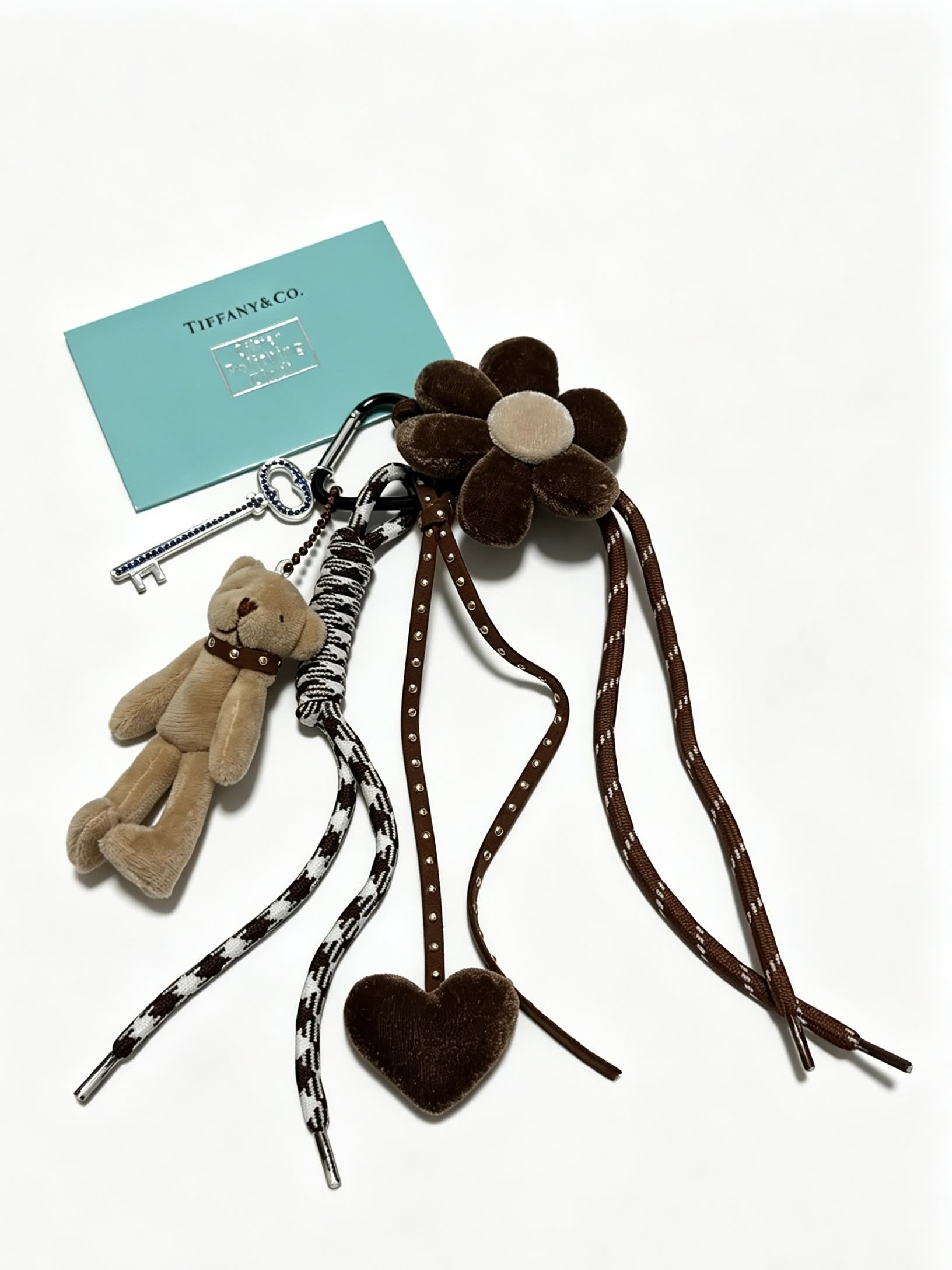 Tiffany & Co. Teddy Bear Keychain